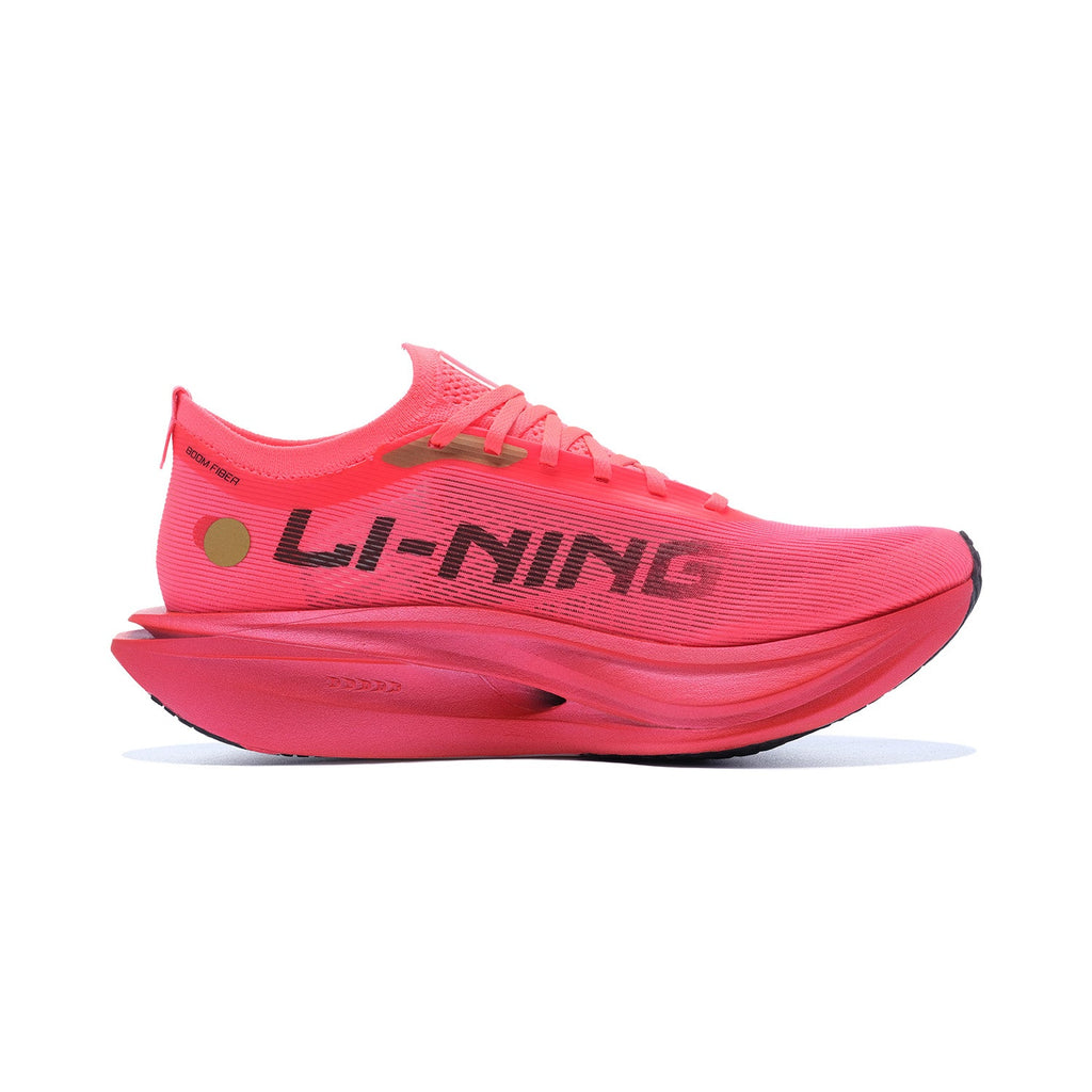 LINING FeiDian 5 ELITE 'Fluorescent Begonia Red' | Running Shoes