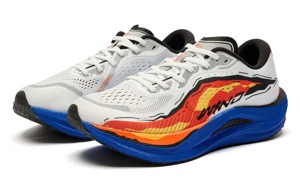 QIAODAN Wind-Running 2.0 'Jordan White Dazzling Blue' | Running Shoes
