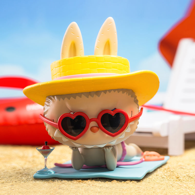POP MART LABUBU Beach Trendy Figures 14cm