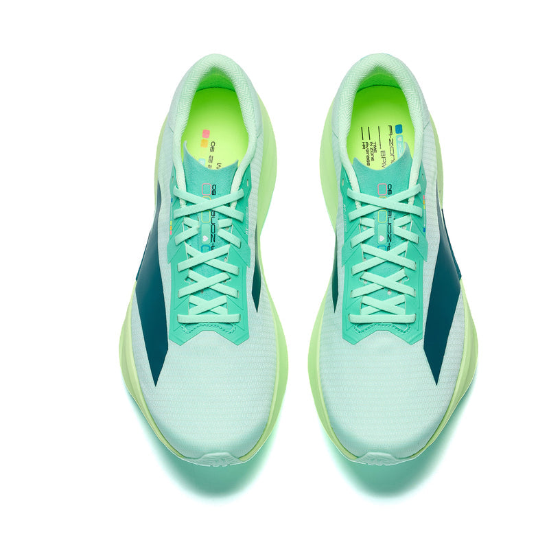 ANTA Zone 2 Heart Rate 90 'Fluorescent Light Cyan Green' | Running Shoes