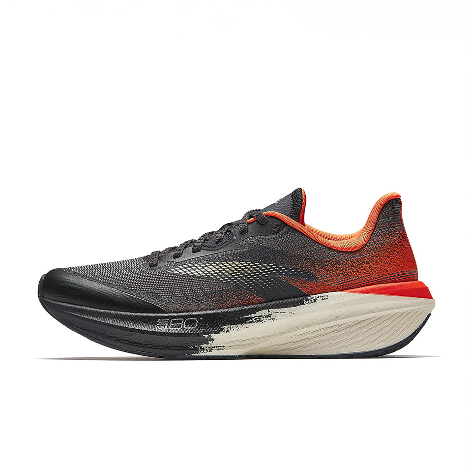 Anta Zone 2 Heart Rate 90 'Grey Orange Gold' | Running Shoes Main image