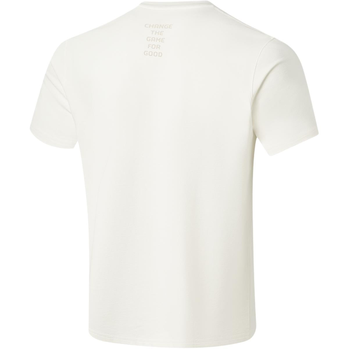 Li Ning Curry China Collection T Shirts Men's Ivory Crew Neck Moderate Secondary image
