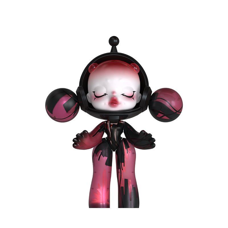 POP MART Mega Skullpanda Red Crystal 400%