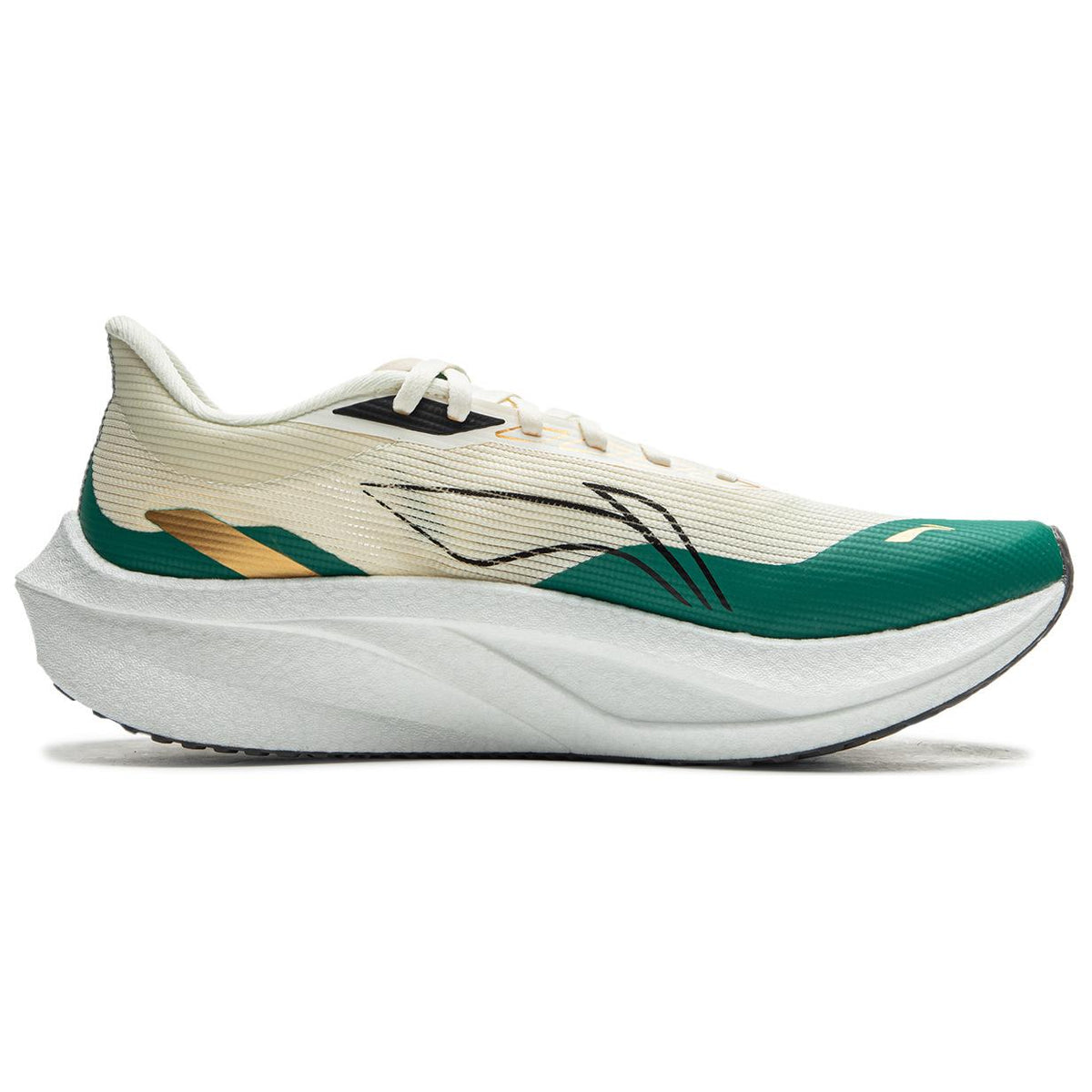 LINING Feidian 4 Challenger 'Ecru Stone Green' | Running Shoes