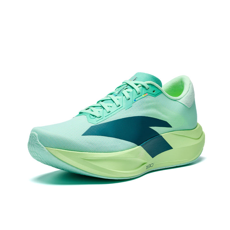 ANTA Zone 2 Heart Rate 90 'Fluorescent Light Cyan Green' | Running Shoes Secondary image