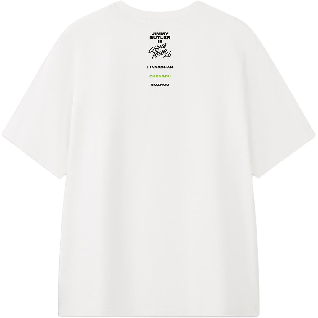LiNing NBA T-shirt 'Cream White'