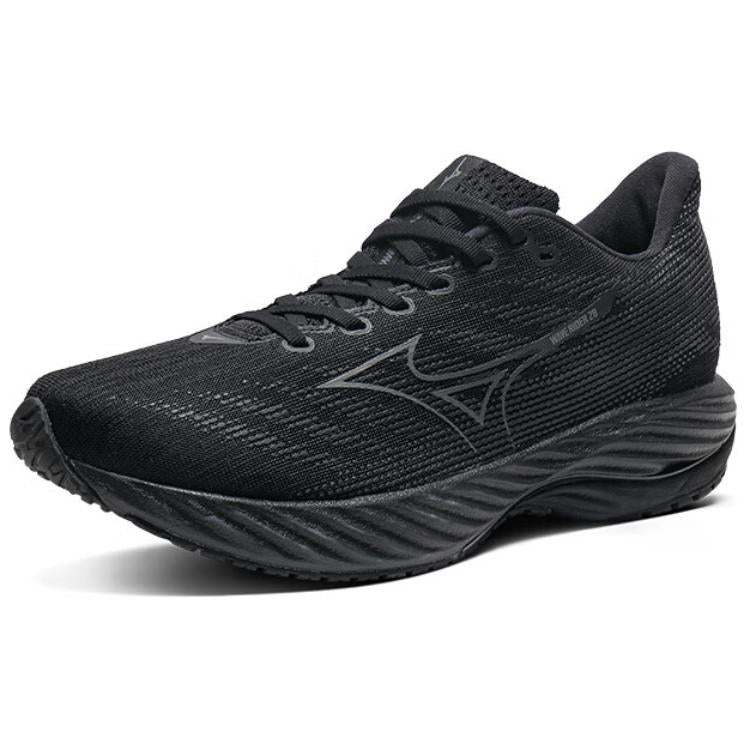 Mizuno Wave Rider 28 'Black' | Running Shoes Secondary image