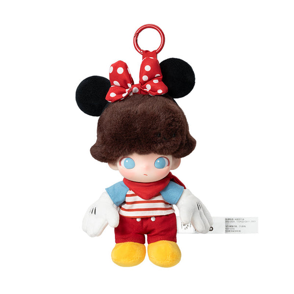 POP MART Dimoo World X Disney Series Vinyl Plush Keychain Single Blind Box