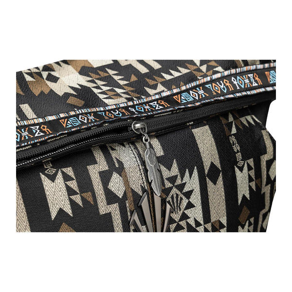 Anta Kai Polyester Backpack Black Jacquard