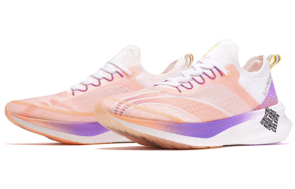 LiNing Feidian Challenger 「Women」'White Purple' | Running Shoes
