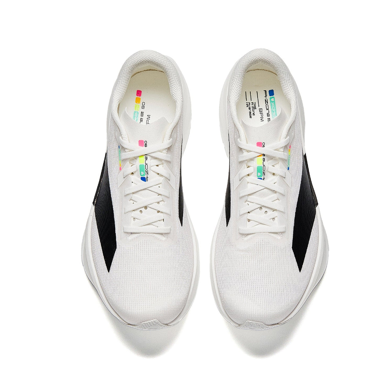 Anta Zone 2 Heart Rate 90 'Black White' | Running Shoes