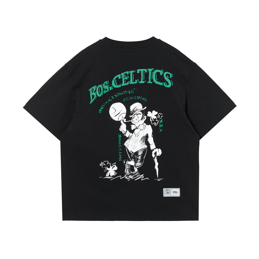 JACK JONES x NBA Unisex Crewneck Short Sleeve Tee 'Celtics'