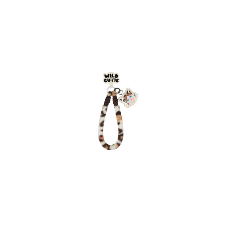 POP MART CRYBABY Leopard Cat Collection Cell Phone Lanyard Mystery Boxes