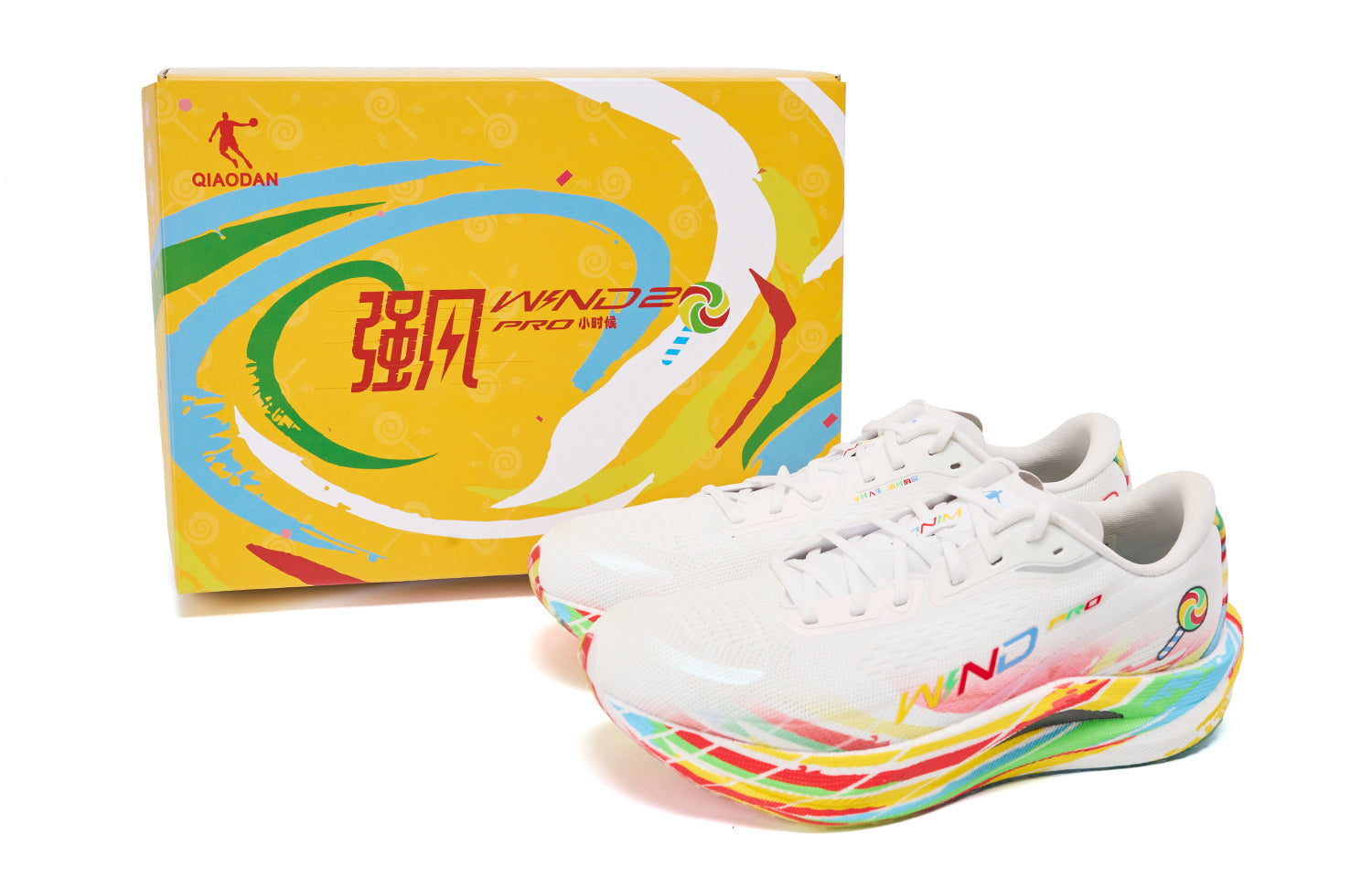 QIAODAN Wind-Running 2.0 PRO 'Jordan White E Commerce Red'「Women」 | Running Shoes Secondary image