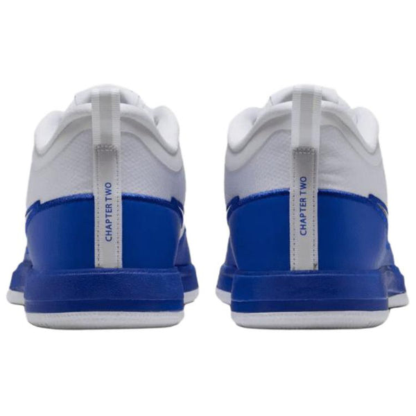 Nike Book 2 'White Royal Blue Metallic Silver'