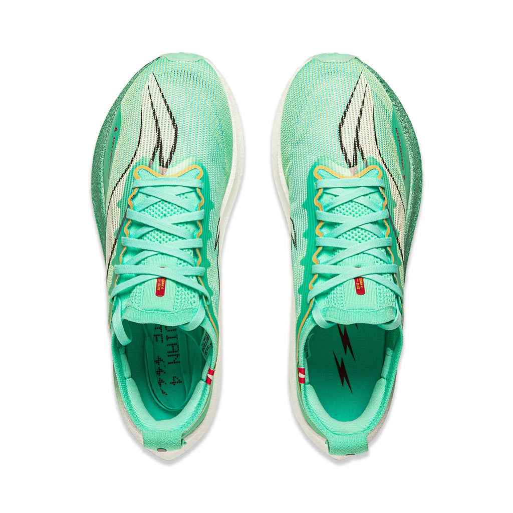 LiNing Feidian 4 Elite 'Cyan Yellow' | Running Shoes