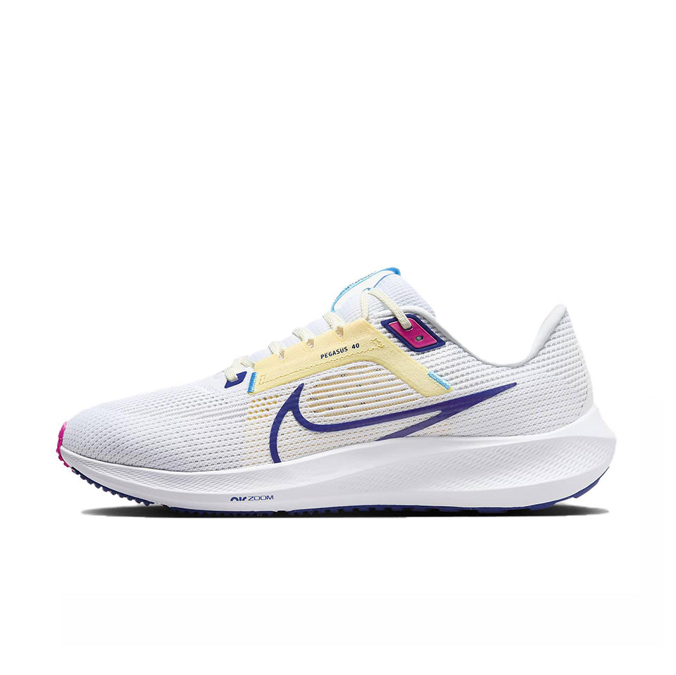 Nike Air Zoom Pegasus 40 'White Deep Royal Blue' | Running Shoes Main image