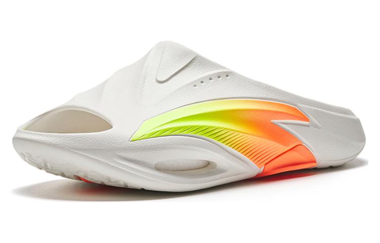 ANTA Slippers Nitrogen Bubble 'White Orange Green' Secondary image