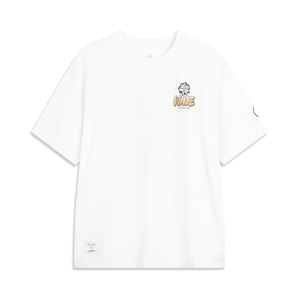 LiNing Way of Wade x Jay Flow T-Shirt 'White'