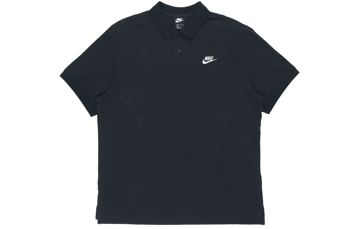 Nike Sportswear Polo Shirt 'Black'