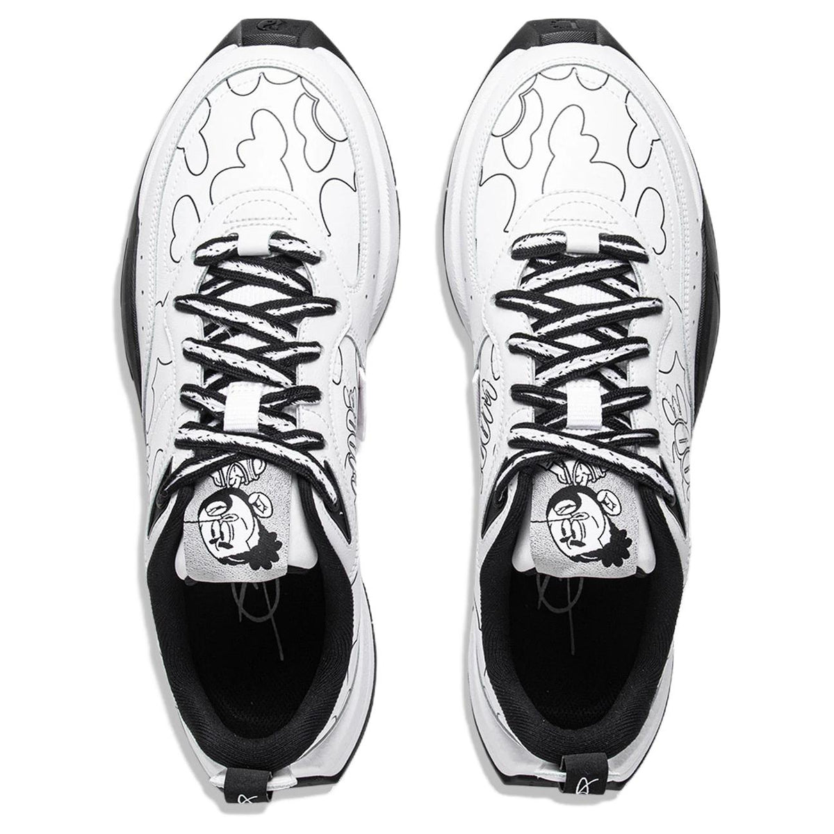 LiNing Wade 1% 'White Black'