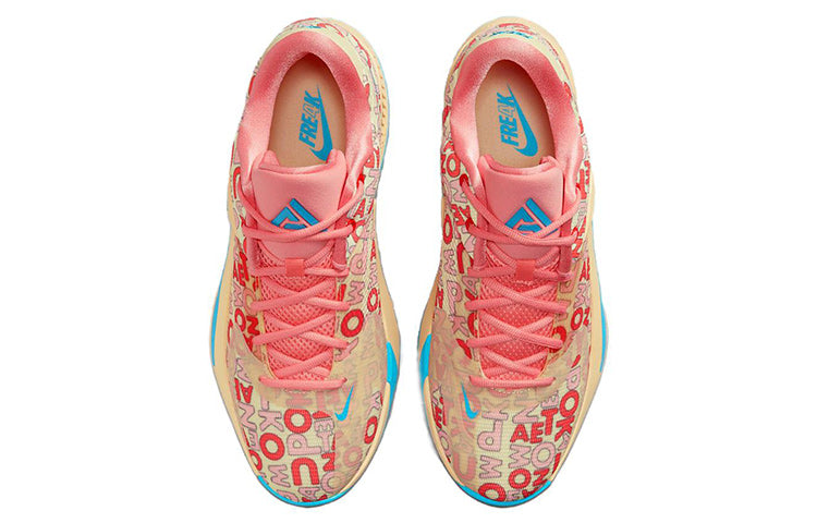Nike Giannis Freak 4 EP 'Letter Bro Coral'