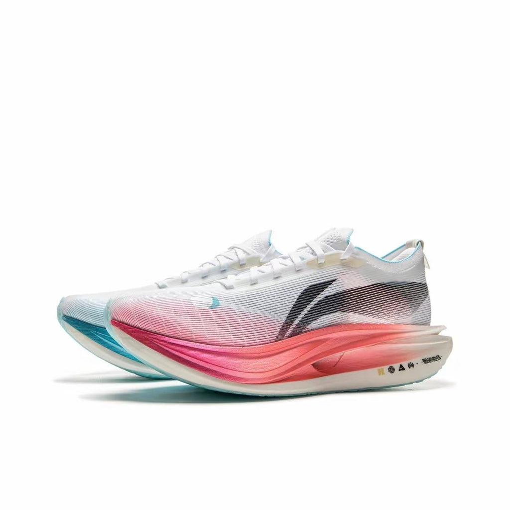 LiNing Feidian 5 Elite 'White Blue Pink' | Running Shoes