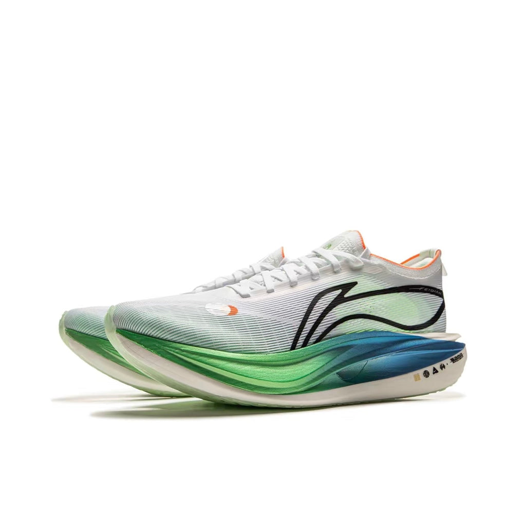 LiNing Feidian 5 Elite 'White Green Blue' | Running Shoes