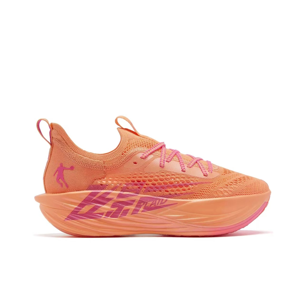 Qiaodan Feiying PLAID ‘Pink Orange’ Secondary image
