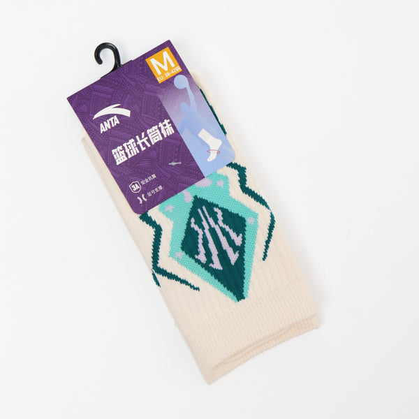Anta Kai Basketball Socks(One pair of packages)