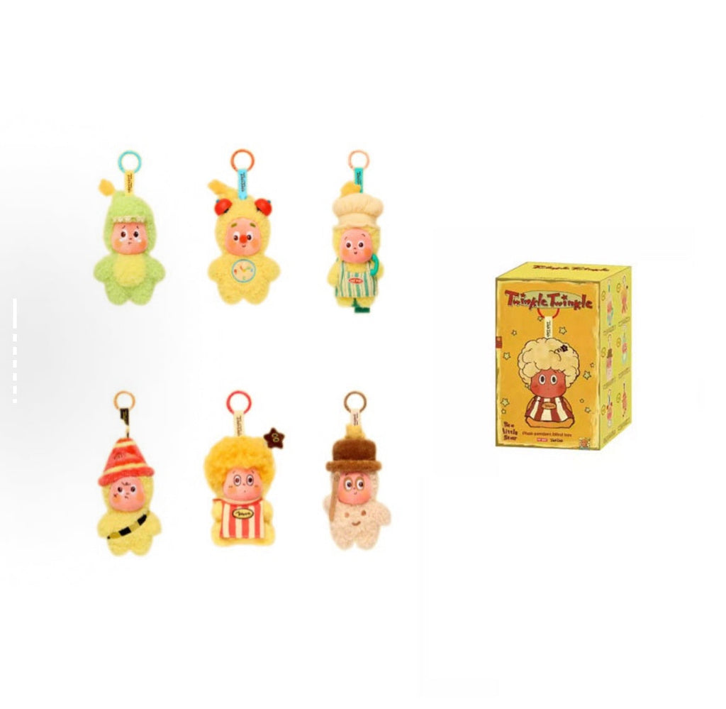 POP MART 123! Star People Collection Plush Pendant Trendy mystery box