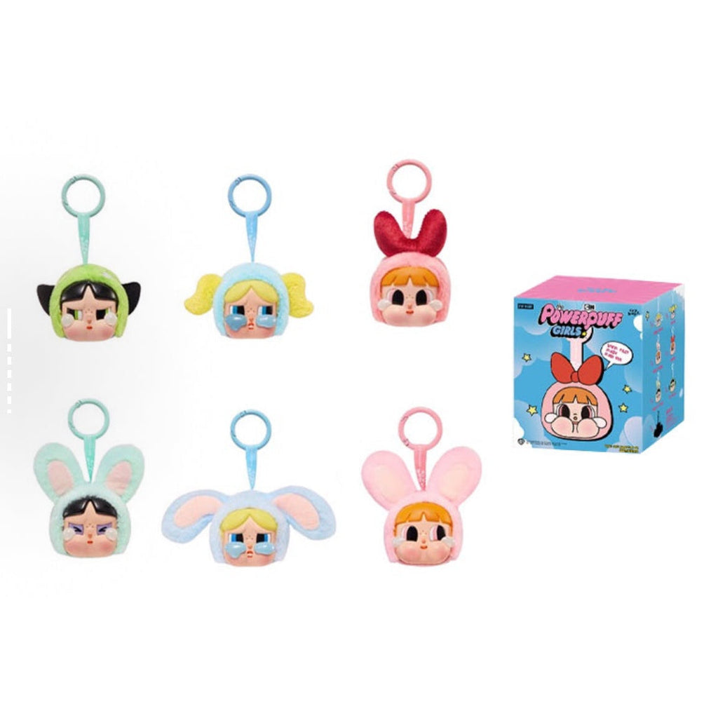 POP MART CRYBABY × The Powerpuff Girls Collection, Plush Rubber Face Mystery Boxes