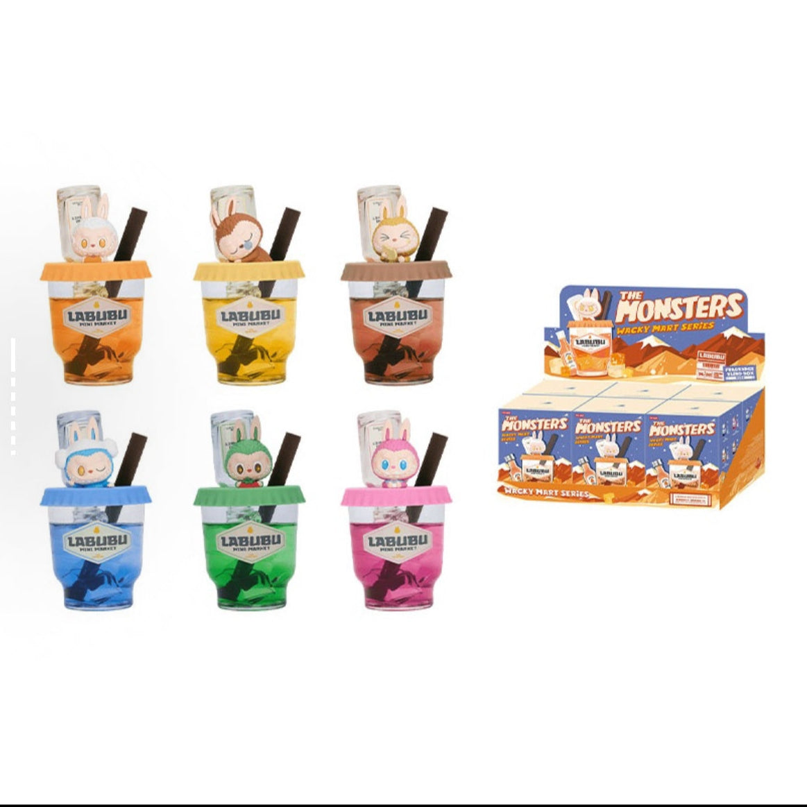 POP MART THE MONSTERS Strange Convenience Store Collection Fragrance Mystery Boxes