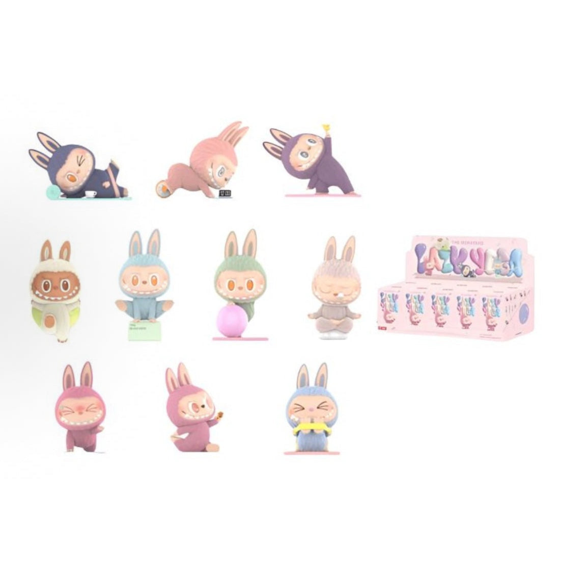 POP MART LABUBU Mystery Boxes - Yoga Series