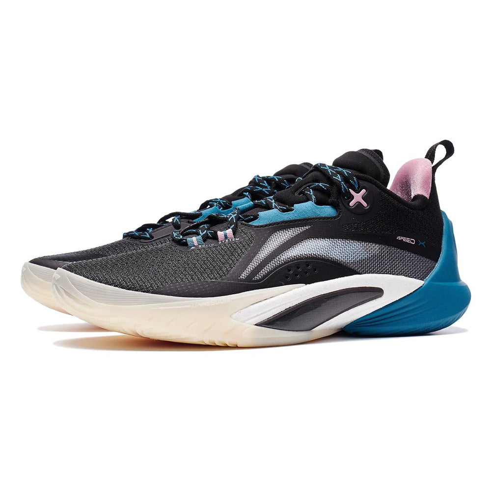 LiNing Speed 10 ‘Black Blue Pink'