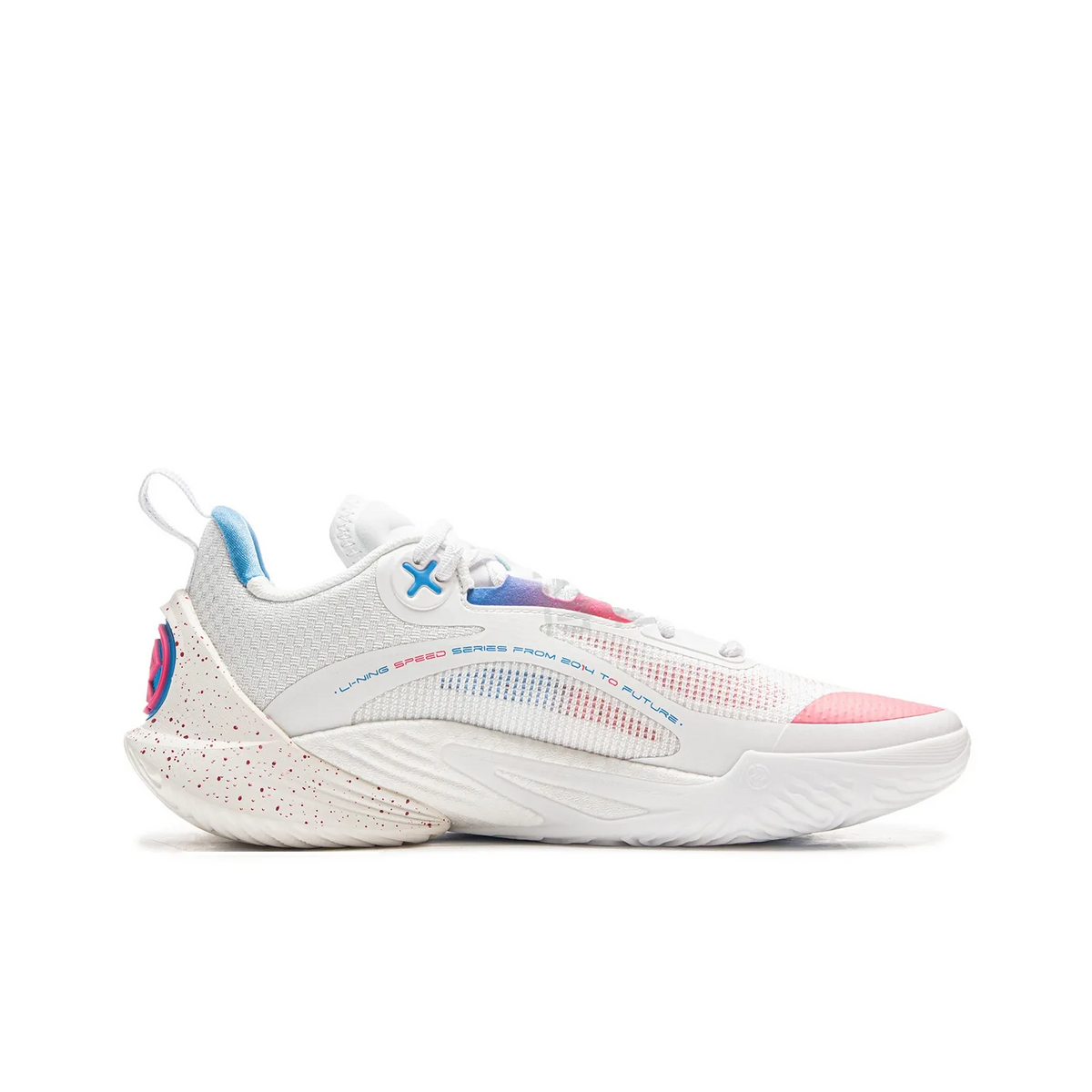 LiNing Speed 10 ‘White Pink Blue'
