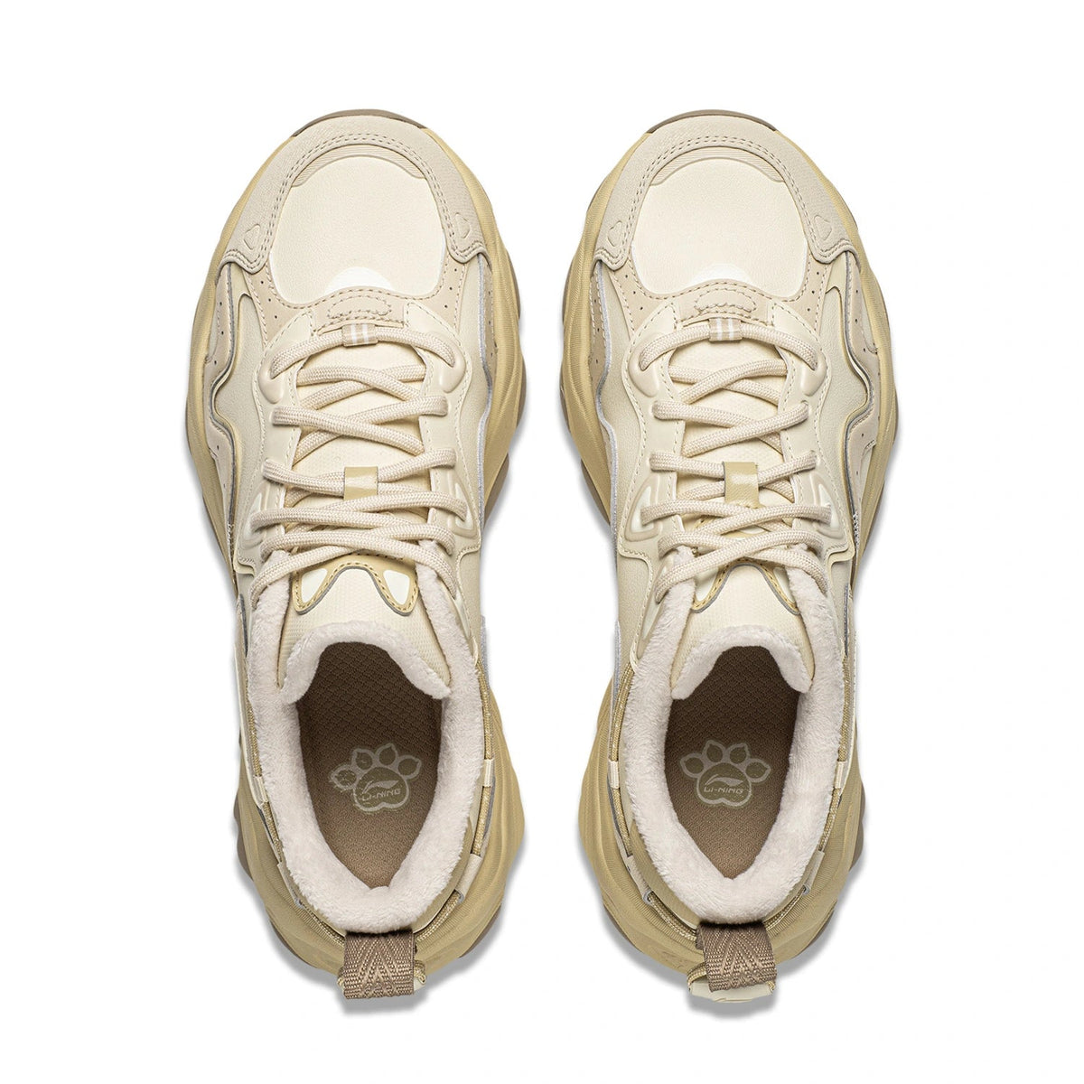 LiNing Cat Paw LITE 4 'Beige Yellow'「Womens」
