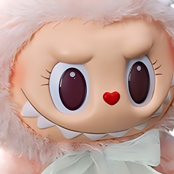 POP MART MOKOKO Sweetheart Collection, Wonderland Limited LABUBU CLOSE TO SWEET Trendy Figures 38cm
