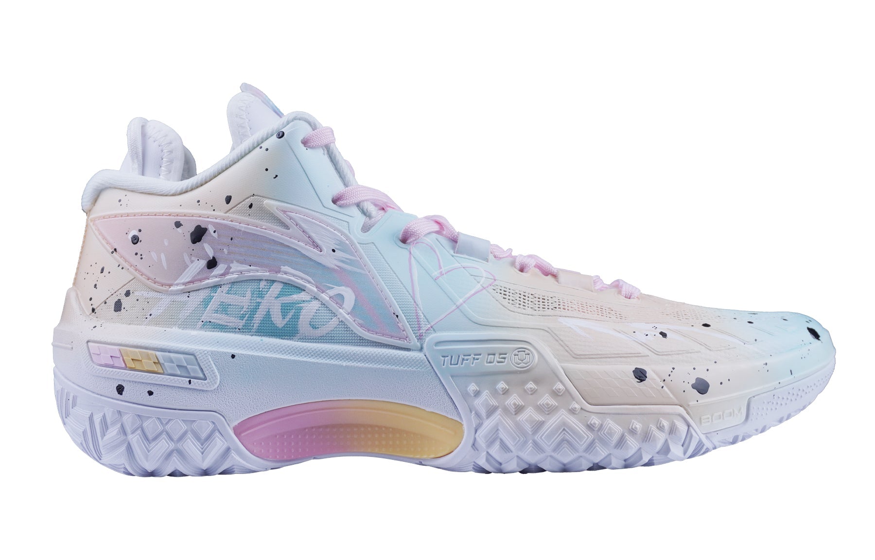 LiNing Jie Ao 'Pink Blue Mismatched' Secondary image