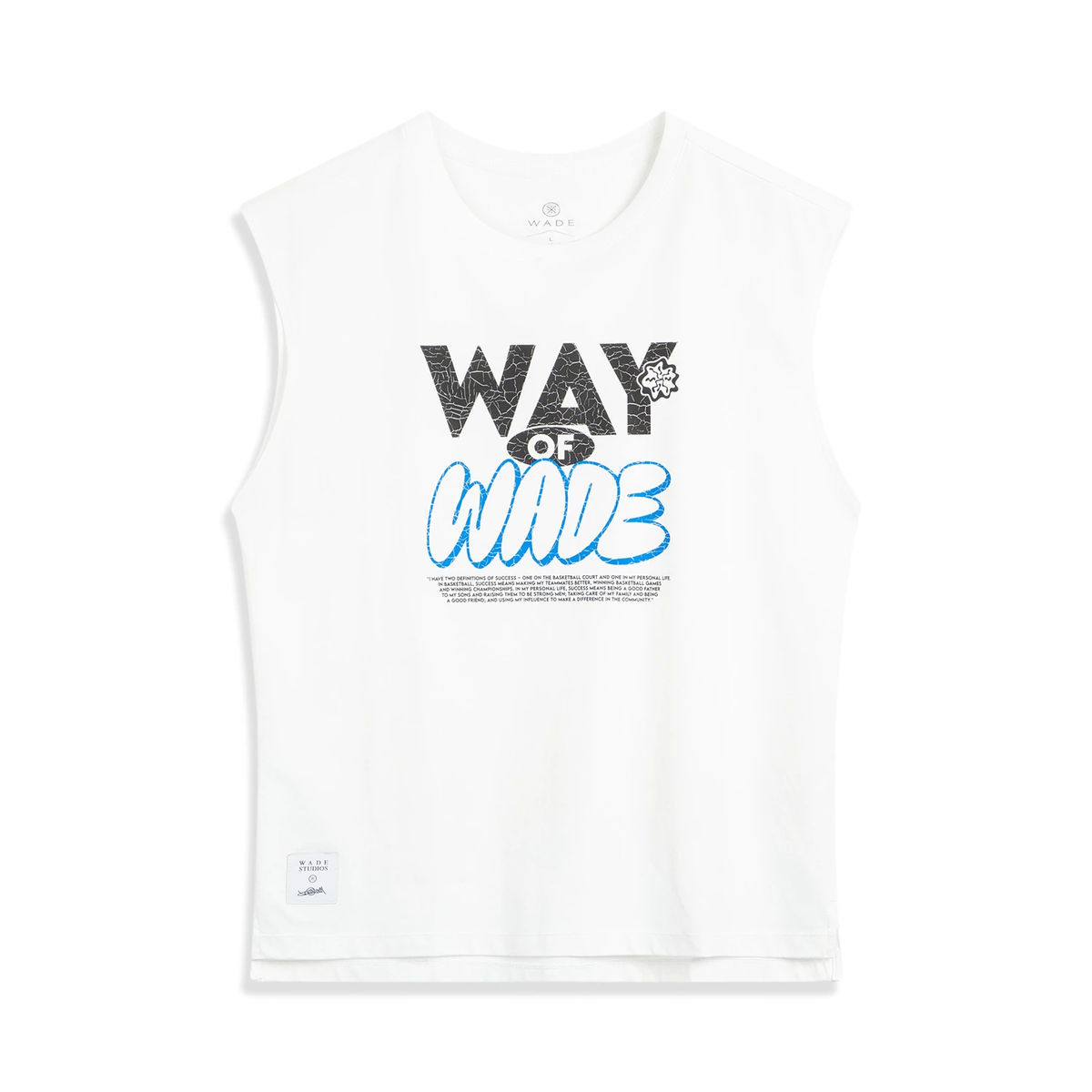 LiNing Way of Wade x Jay Flow Sleeveless 'Standard White' Main image