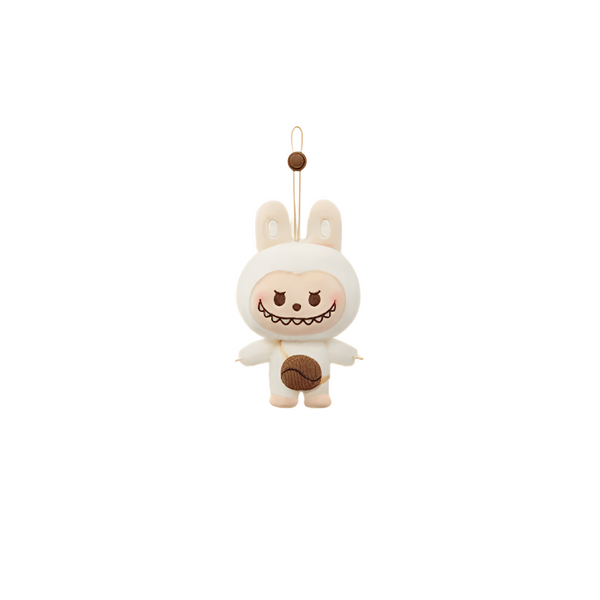 POP MART Bubbles Cute Bean Coffee Factory Collection Plush Pendant