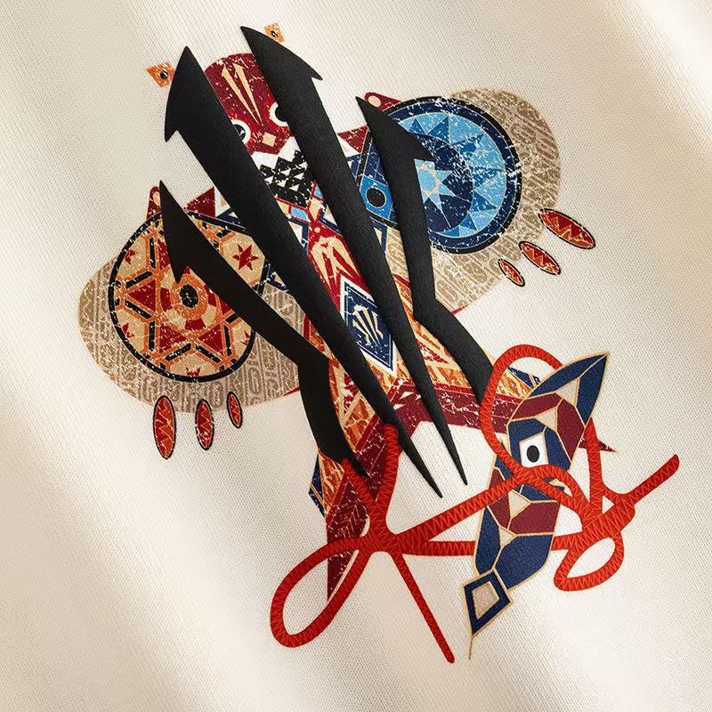 Anta Kai Series Kaifeng T-Shirt 'Beige'