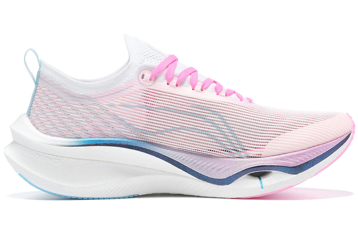 LiNing Feidian 3 Ultra Tin Horse Pink Blue' | Running Shoes