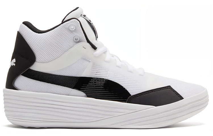 PUMA Clyde All Pro Mid 'White Black' Secondary image
