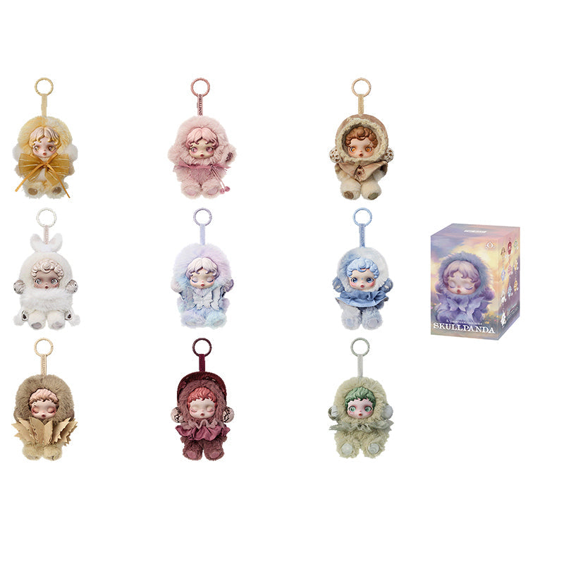 POP MART Skullpanda Light Weaving Garden Collection Plush Doll Pendant Mystery Boxes