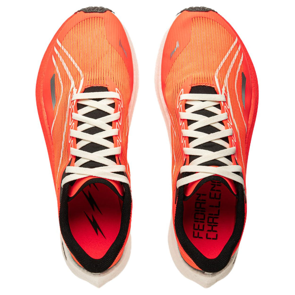 LINING Feidian 4 Challenger 「Women」'Neon Fruit Red Fluorescent Bright Orange' | Running Shoes