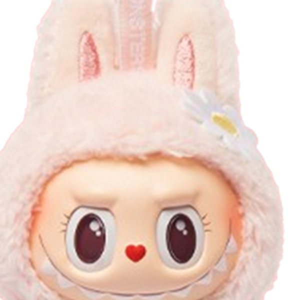 POP MART Labubu Mokoko Close To Sweet Vinyl Plush Pendant