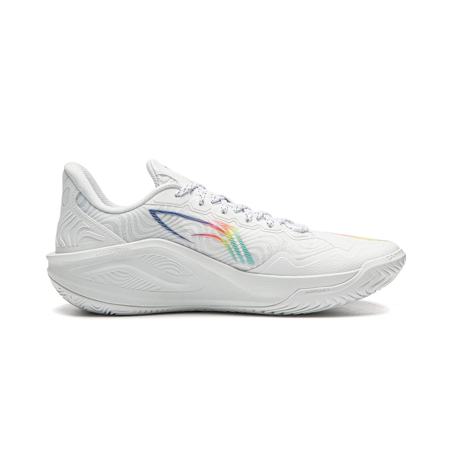 LiNing Hurricane 2 Limitless Power White Rainbow 'White' Secondary image