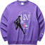 Anta Kai Sweatshirt 'Fluorescent Grape Purple'