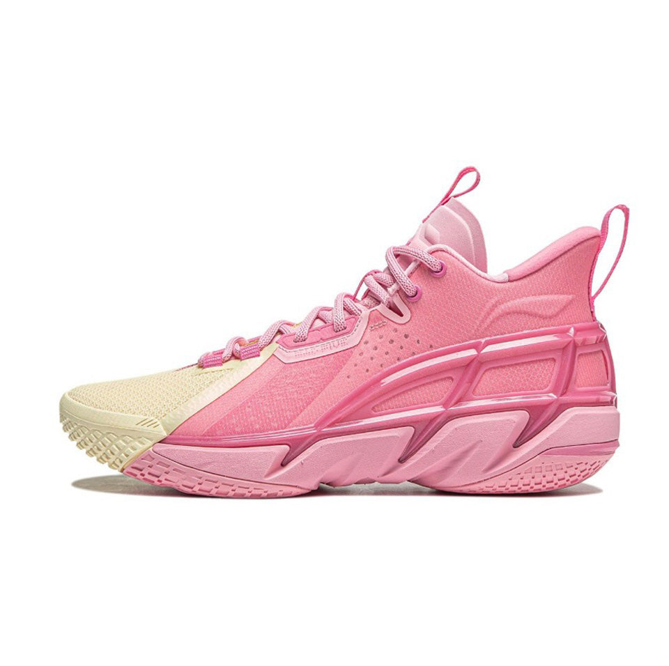 LiNing Bad Five 4 ‘Pink and Yellow’ Main image